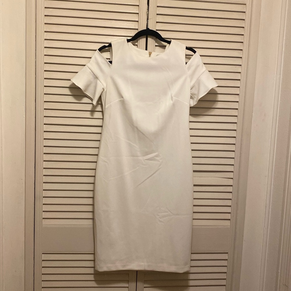 Off white cocktail dress